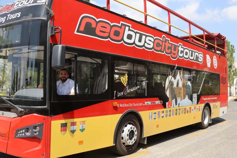 Le bus touristique de Jérusalem