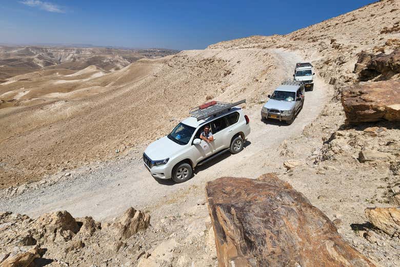 Profitez de la balade en 4x4